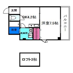 ブリリアント・コアの物件間取画像